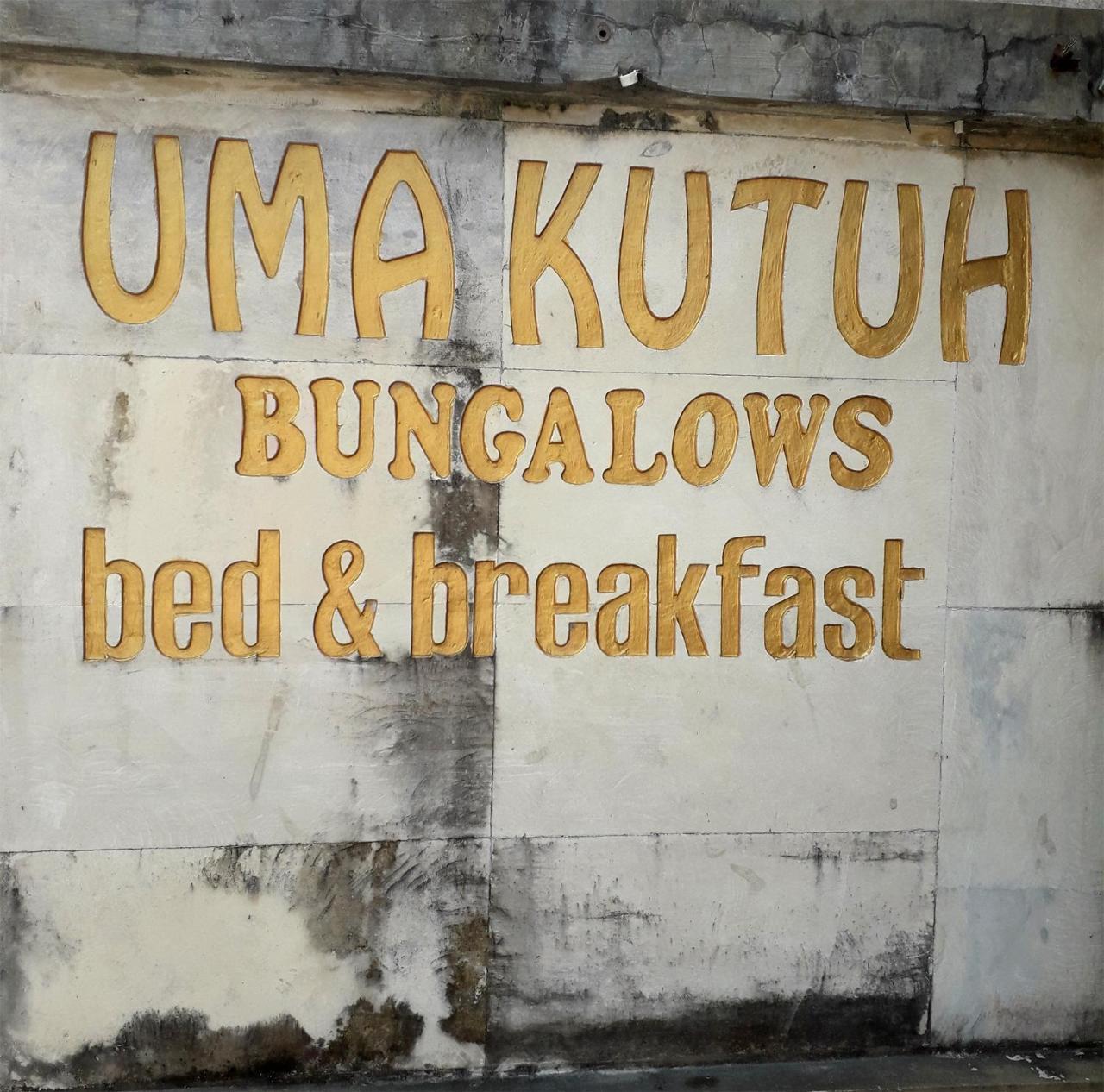 Uma Kutuh Bungalow Ubud Exterior foto